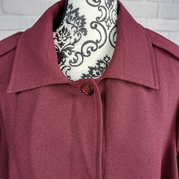 OSOS women's long sleeve stretch button front cardigan size 20 pockets NWT b24 - Picture 8 of 10